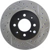 Stoptech 127.40021L | StopTech Honda Fit Sport Drilled/Slotted Rotor, Front Left; 2007-2014 Alternate Image 4