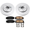 PowerStop crk5252 | Power Stop 02-04 Kia Sedona Front Z17 Evolution Geomet Coated Brake Kit; 2002-2004 Alternate Image 2