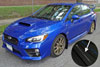 Rally Armor mf32-ur-blk/sil | 15+ Subaru WRX & STi Sedan Only UR Black Mud Flap w/ Silver Logo; 2015-2021 Alternate Image 2