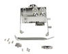 Kentrol 30498 | 76-86 Jeep CJ Battery Tray with support arm - Polished Silver; 1976-1986 Alternate Image 1