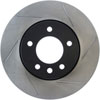 Stoptech 126.33080SL | StopTech Porsche Cayenne Sport Slotted Brake Rotor, Front Left; 2004-2010 Alternate Image 4