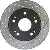 Stoptech 127.40055L | StopTech Acura TSX Sport Drilled/Slotted Rotor, Rear Left; 2004-2008 Alternate Image 6