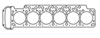 Cometic Gasket c4477-098 | Cometic BMW M30B34 82-93 93mm .098 inch MLS Head Gasket 535i/635i/735i; 1982-1993 Alternate Image 4