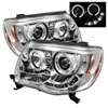 SPYDER 5011923 | Spyder Toyota Tacoma Halo LED ( Replaceable LEDs ) Projector Headlights - Chrome - (PRO-YD-TT05-HL-C); 2005-2011 Alternate Image 2