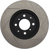 Stoptech 126.40021SR | StopTech Honda Fit Sport Slotted Brake Rotor, Front Right; 2007-2014 Alternate Image 2