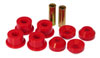 Prothane 8-906 | 92-96 Honda Prelude Rear Shock Bushings - Red; 1992-1996 Alternate Image 1