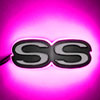 Oracle Lighting 3095-009 | Oracle Chevrolet Camaro SS Illuminated Emblem - Pink; 1978-2019 Alternate Image 1