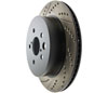 Stoptech 127.44141R | StopTech Lexus IS350 Sport Drilled/Slotted Rotor, Rear Right; 2006-2015 Alternate Image 5