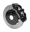 Wilwood 14014819 | 09-13 Nissan 370Z/G37 Aero6 Big Brake Front Brake Kit - Slotted (Black); 2009-2013 Alternate Image 1