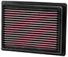 K&N Engineering 335002 | K&N 13-14 Ford Escape 2.5L L4 F/I - Replacement Air Filter; 2013-2014 Alternate Image 2