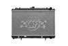 CSF 2814 | 95-98 Nissan 240SX 2.4L OEM Plastic Radiator; 1995-1998 Alternate Image 1