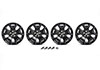 Ford Racing m1007ks17bsb | 2021+ Bronco Sport 17in Low Gloss Black Wheel Kit; 2021-2024 Alternate Image 1