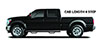 N-Fab n0477qc-tx | Nerf Step 04-15 Nissan Titan King Cab - Tex. Black - Cab Length - 3in; 2004-2015 Alternate Image 1