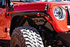 DV8 Offroad infend-03fb | 2018+ Jeep Wrangler JL Front Inner Fenders - Black; 2018-2024 Alternate Image 7