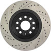 Stoptech 127.33113L | StopTech Volkswagen Golf Sport Drilled/Slotted Rotor, Rear Left; 2012-2017 Alternate Image 4