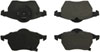 Stoptech 305.08190 | StopTech Street Select Brake Pads Saab 43348, Front; 1999-2010 Alternate Image 6