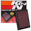 K&N Engineering 335048 | K&N 2016 Nissan Titan XD V8-5.0L Replacement Drop In Air Filter; 2016-2016 Alternate Image 7