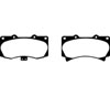 EBC dp61759 | 05-07 Hummer H3 3.5 Greenstuff Front Brake Pads; 2005-2007 Alternate Image 1