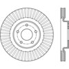 Stoptech 126.42120SL | StopTech Infiniti Q50 Sport Slotted Brake Rotor, Front Left; 2014-2015 Alternate Image 4