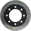 Stoptech 127.66044R | StopTech Chevrolet Suburban 2500 Sport Drilled/Slotted Rotor, Rear Right; 2000-2013 Alternate Image 4