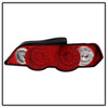 SPYDER 5000385 | Spyder Acura RSX LED Tail Lights - Red Clear - (ALT-YD-ARSX02-LED-RC); 2002-2004 Alternate Image 9