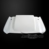 Amerihood F3511AHCWLFHW | Ford F-350 Type Cowl 3 Inch Style Functional Heat Extraction Ram Air Hood; 2011-2016 Alternate Image 2