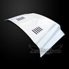 Amerihood FEXC00AHTEFHW | Ford Excursion Type-E Style Functional Ram Air Cooling Hood; 2000-2006 Alternate Image 3