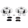 PowerStop k2322 | Power Stop 00-04 Toyota Avalon Rear Z23 Evolution Sport Brake Kit; 2000-2004 Alternate Image 2