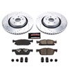 PowerStop k7143 | Power Stop 15-19 Ford Edge Front Z23 Evolution Sport Brake Kit; 2015-2019 Alternate Image 2