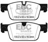 EBC dp42305r | 2017+ Volvo S90 2.0L Turbo Yellowstuff Front Brake Pads; 2017-2023 Alternate Image 1