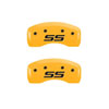 MGP 14217SSS4YL | 4 Caliper Covers Engraved Front & Rear Monte Carlo SS Yellow Finish Black Char 2008 Chevy Impala; 2008-2009 Alternate Image 4