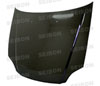 Seibon HD9698HDCV-OE | Carbon Fiber Oe Style Hood Honda Civic (Em1/Ej6/7/8/Ek9); 1996-1998 Alternate Image 1