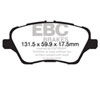 EBC ud1730 | 13+ Ford Fiesta 1.6 Turbo ST Ultimax2 Front Brake Pads; 2013-2023 Alternate Image 5