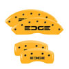 MGP 10041SFRDYL | 4 Caliper Covers Engraved F & R Oval Logo/Ford Yellow Finish Black Char 2009 Ford Explorer; 2006-2010 Alternate Image 2