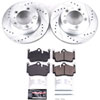 PowerStop k7088 | Power Stop 17-18 Porsche 718 Boxster Rear Z23 Evolution Sport Brake Kit; 2017-2018 Alternate Image 2