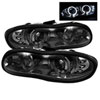 SPYDER 5009258 | Spyder Chevrolet Camaro Halo LED ( Replaceable LEDs ) Projector Headlights - Smoke - (PRO-YD-CCAM98-HL-SM); 1998-2002 Alternate Image 1