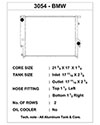 CSF 3054 | 93-99 BMW M3 (E36) Radiator; 1993-1999 Alternate Image 6