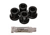 Energy Suspension 8.2109g | 80-87 Toyota Pick Up Black Rear Spring Frame Shackle Bushing Kit; 1980-1987 Alternate Image 3