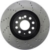 Stoptech 128.33144L | StopTech Audi S3 Sport Cryo Cross Drilled Rotor, Front Left; 2014-2015 Alternate Image 5