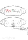 DBA db8849sp | 13-21 Volkswagen Golf R (MK7) SP Performance Front Brake Pads; 2013-2021 Alternate Image 1