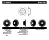 Stoptech 127.66065L | StopTech Chevrolet Suburban Sport Drilled/Slotted Rotor, Rear Left; 2015-2017 Alternate Image 1