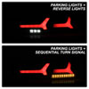 SPYDER 5088147 | Spyder Mitsubishi Lancer/Evolution X 08-14 V2 LED Tail Lights - Black Smoke ALT-YD-ML08V2-SEQ-BSM; 2008-2014 Alternate Image 2