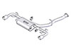 Borla 1014015 | 03-09 Mazda RX-8 1.3L Single Round Rolled Angle-Cut Cat-Back Exhaust; 2003-2009 Alternate Image 3