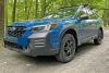 Rally Armor mf76urblkrd | 2022 Subaru Outback Wilderness Black Mud Flap Red Logo; 2022-2022 Alternate Image 3