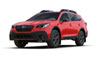 Rally Armor mf66-ur-rd/wh | 20+ Subaru Outback UR Red Mud Flap w/ White Logo; 2020-2022 Alternate Image 3