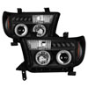 SPYDER 5030306 | Spyder Toyota Tundra CCFL LED ( Replaceable LEDs ) Projector Headlights - Black - (PRO-YD-TTU07-CCFL-BK); 2007-2013 Alternate Image 2