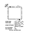 CSF 2888 | 70-80 Toyota Landcruiser 3.9L/4.2L Heavy Duty 4 Row All Metal Radiator; 1970-1980 Alternate Image 5