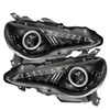 SPYDER 5075475 | Spyder Subaru BRZ Projector Headlights- DRL LED - Black - (PRO-YD-SUBRZ12-BK); 2012-2018 Alternate Image 2