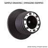 OMP od0-1960-sb198 | 1993+ Subaru Impreza Steering Wheel Hub; 1993-1993 Alternate Image 1