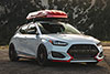 CSF 8192b | 19-20 Hyundai Veloster N / 17-20 Hyundai i30 N Stepped Core Intercooler - Black; 2019-2022 Alternate Image 7